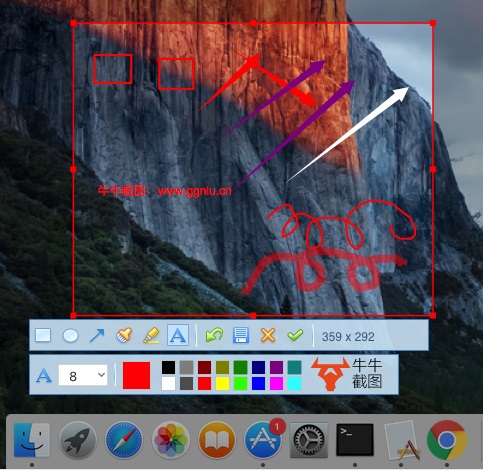 MacOS Screenshot Effect 2